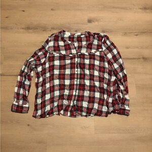 Old Navy Multicolor Plaid Shirt